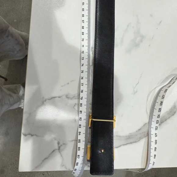 Hermes Brown Leather Constance Belt with Gold H Buckle - Picture 9 of 9